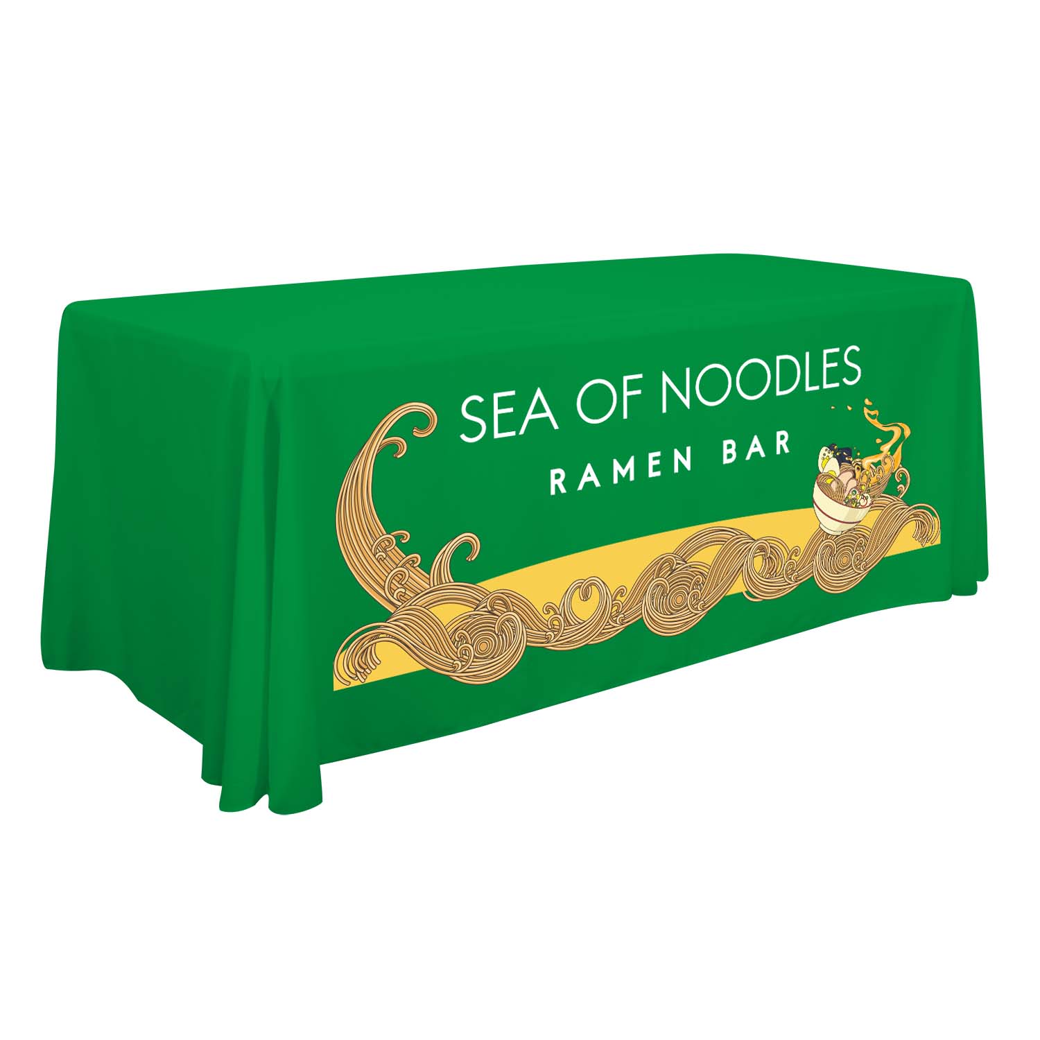 6' Standard Table Throw (Full-Color Front Only) 69