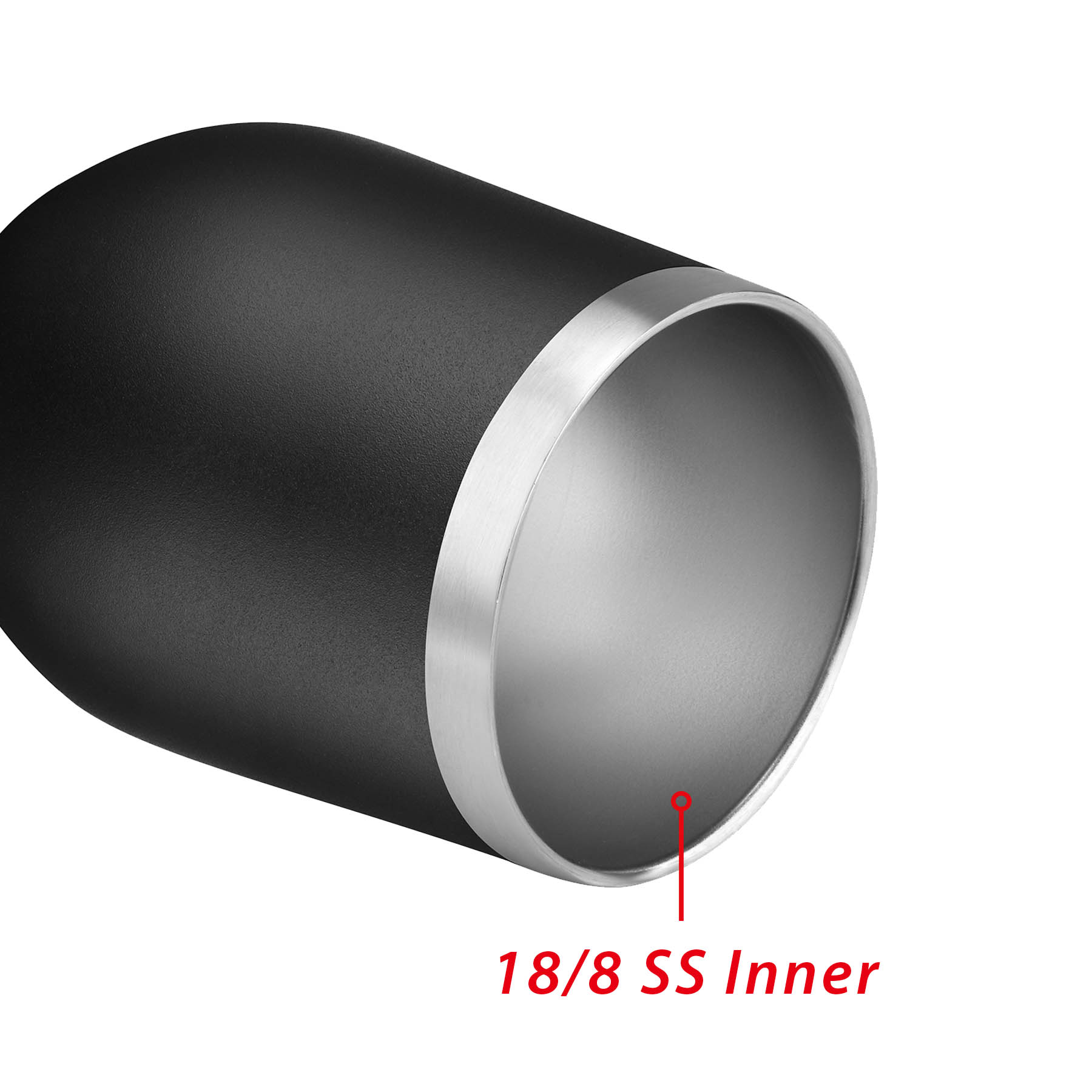 12 oz. Double Wall Stainless Steel Vacuum Wine Cup 33