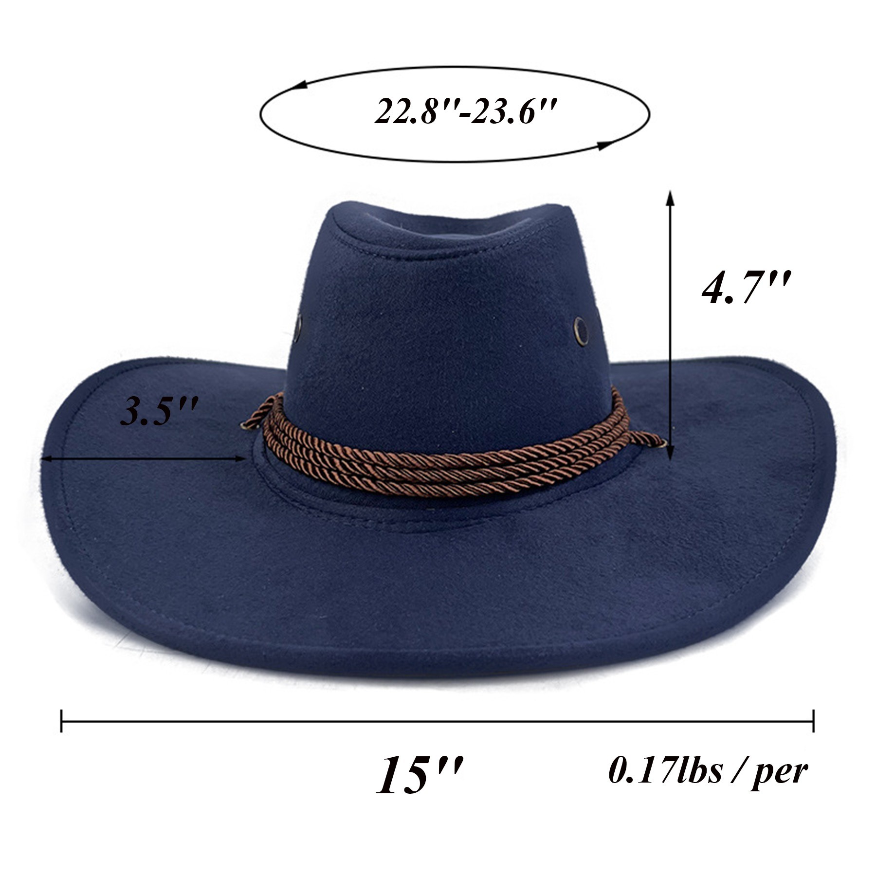 Custom Western Suede Cowboy Hat 16