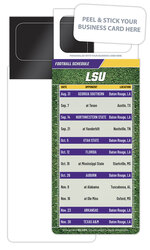 Pro Football Schedule Magnet - Peel and Stick Business Card (3.5x9)