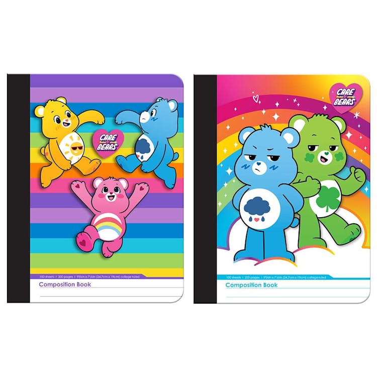 Care Bears Composition Notebooks - Assorted 3