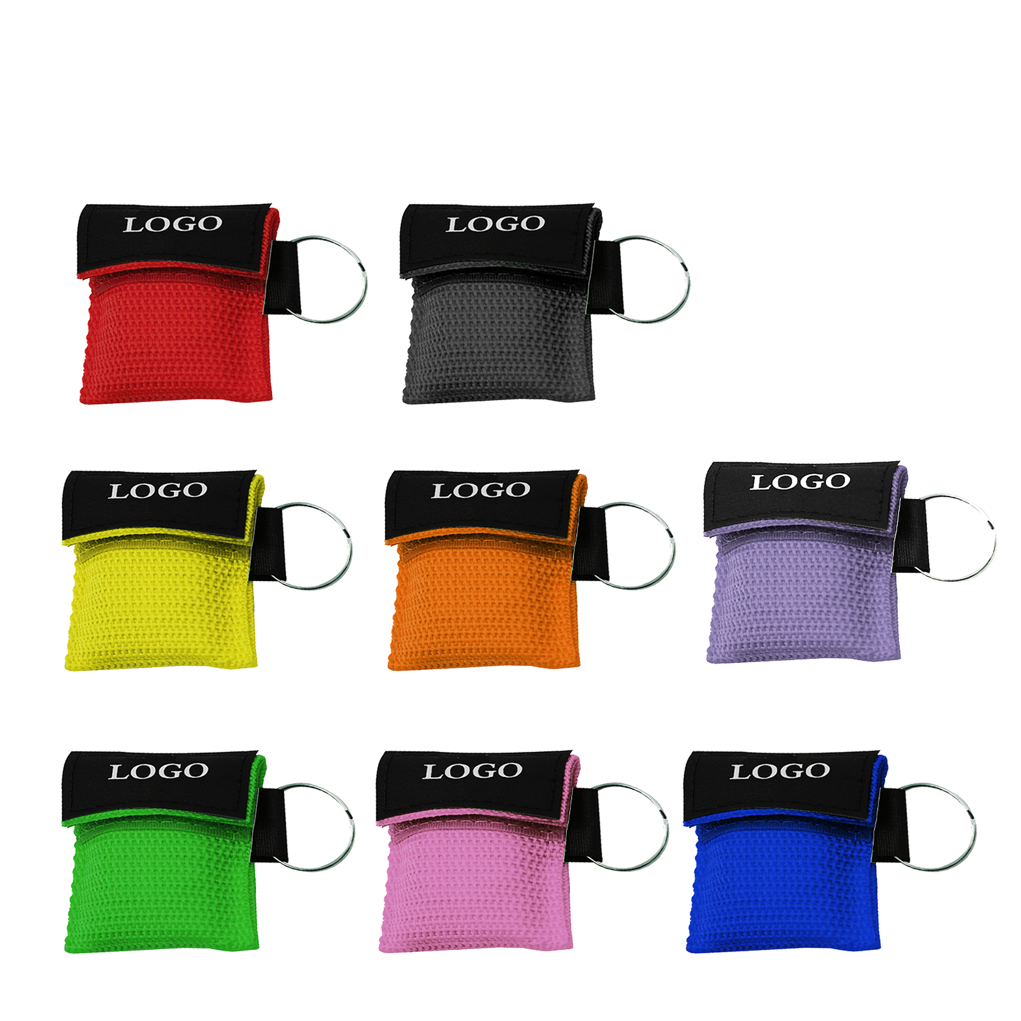 CPR Face Shield Mask Keychain 8