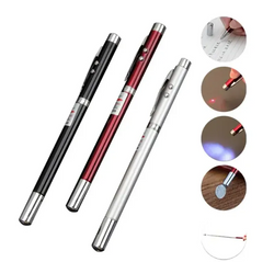 Retractable LED Light Screen Pointer Pen