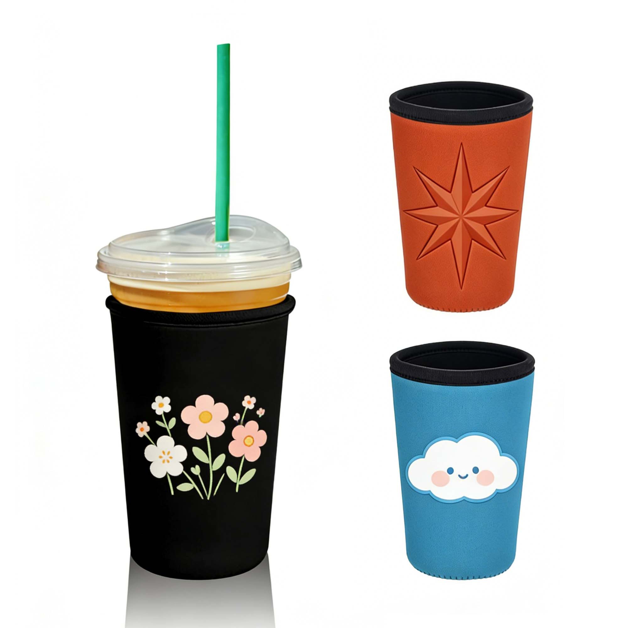 Neoprene Iced Coffee Sleeve