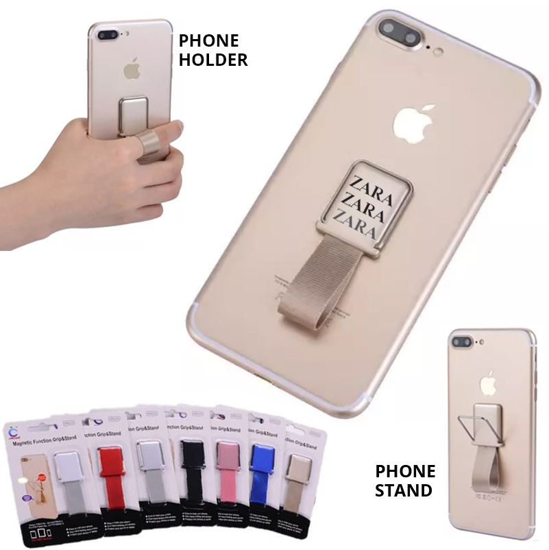 Washington Metal Phone Strap Grip Holder And Stand