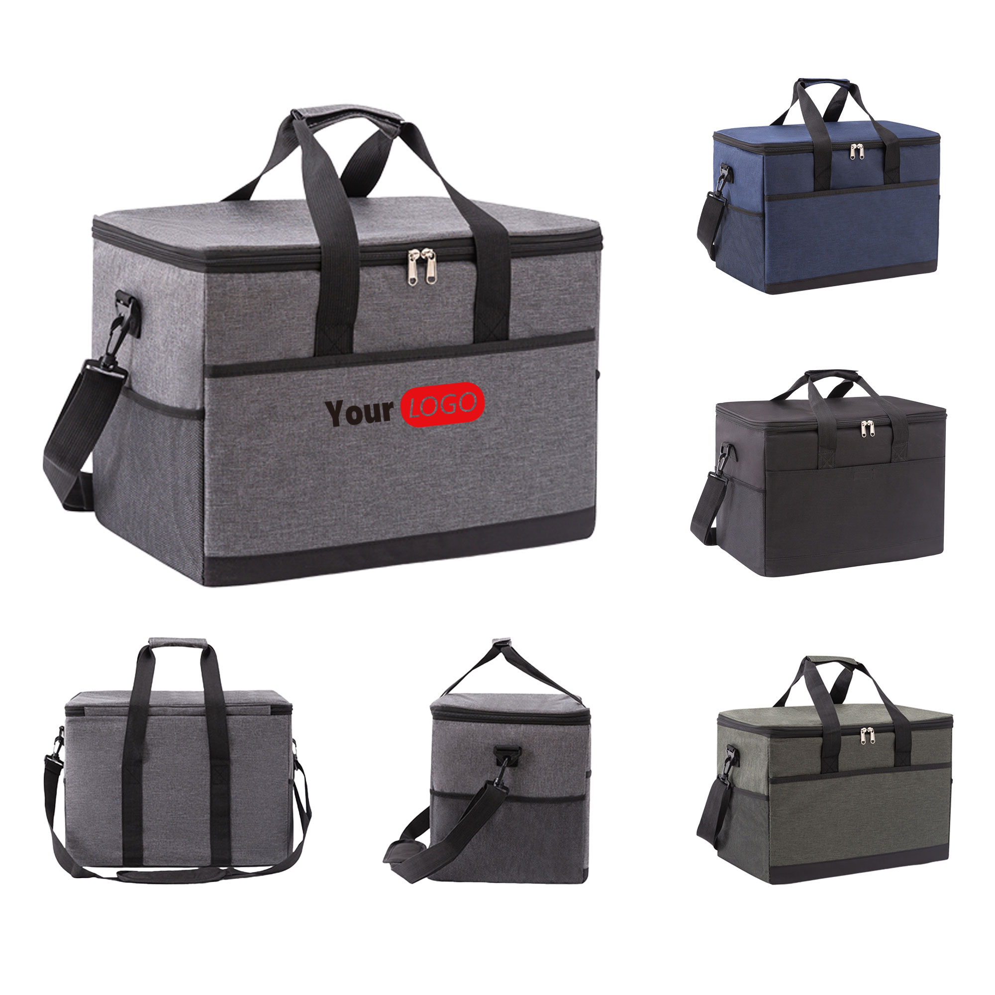 Waterproof Oxford Fabric Outdoor Camping Cooler Bag 5