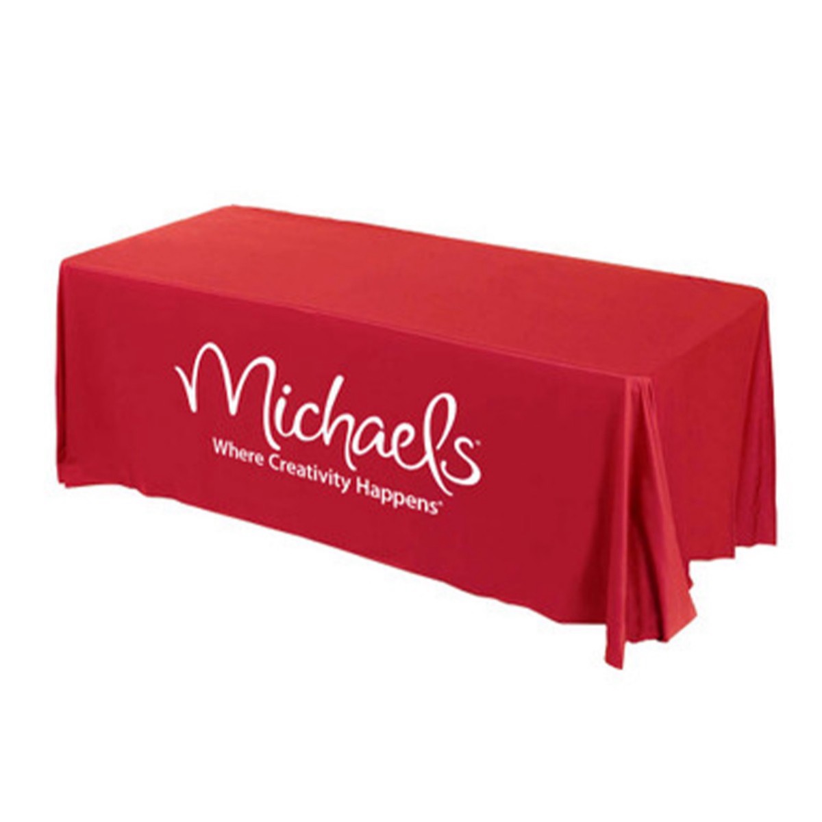 4' Trade Show Table Cover with Full Color Imprint