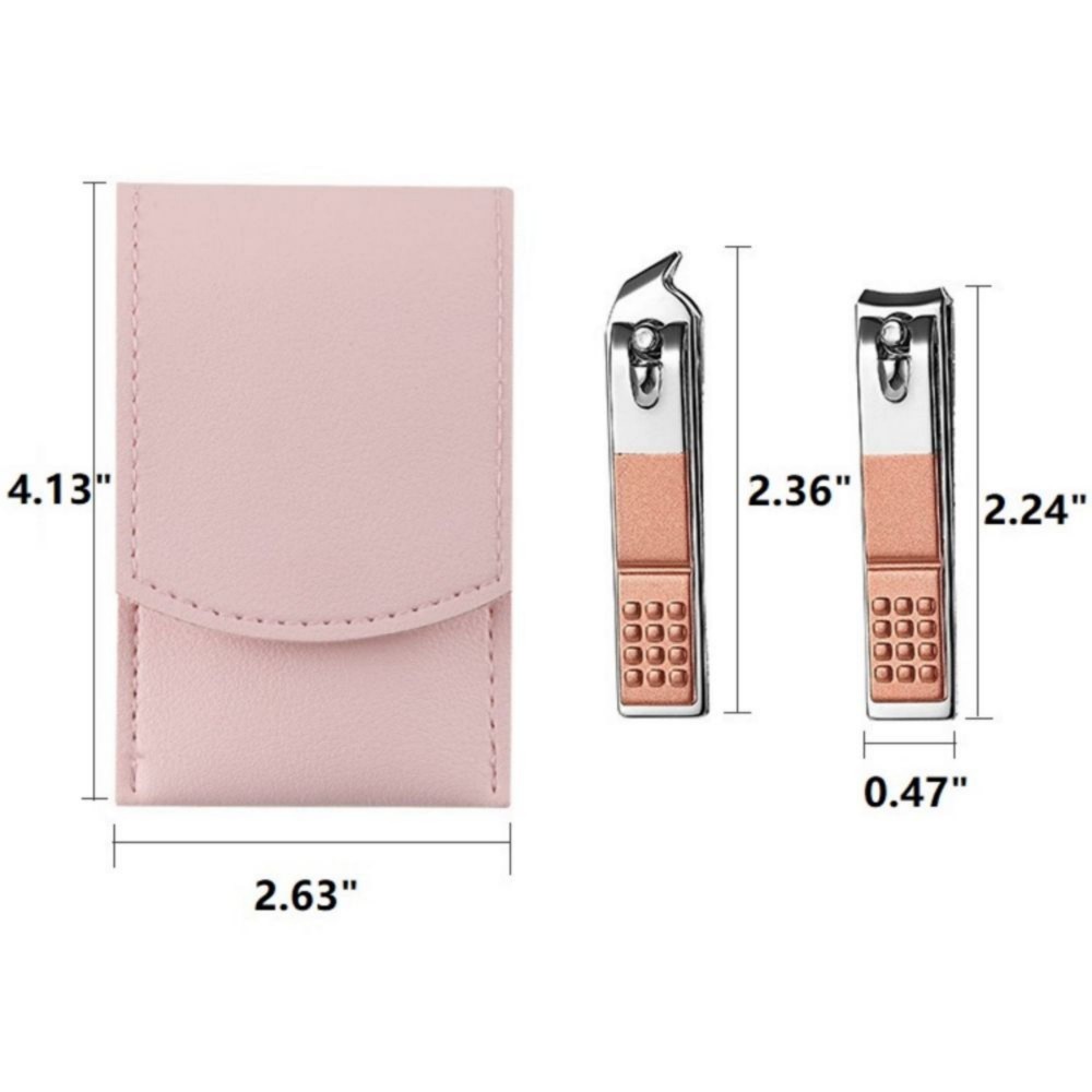 3 Pcs Portable Stainless Steel Manicure Set 5