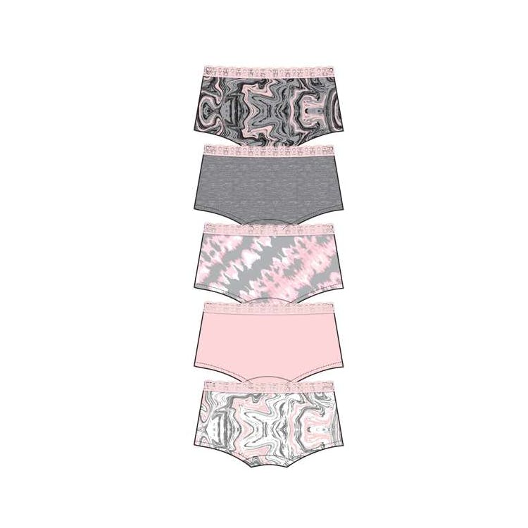 Girl's Cotton Boy Shorts - Size 7-16 3