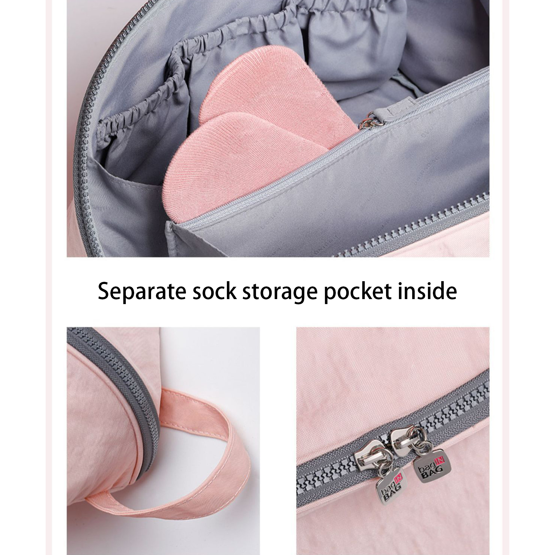 Polyester Large portable underwear storage bag 10