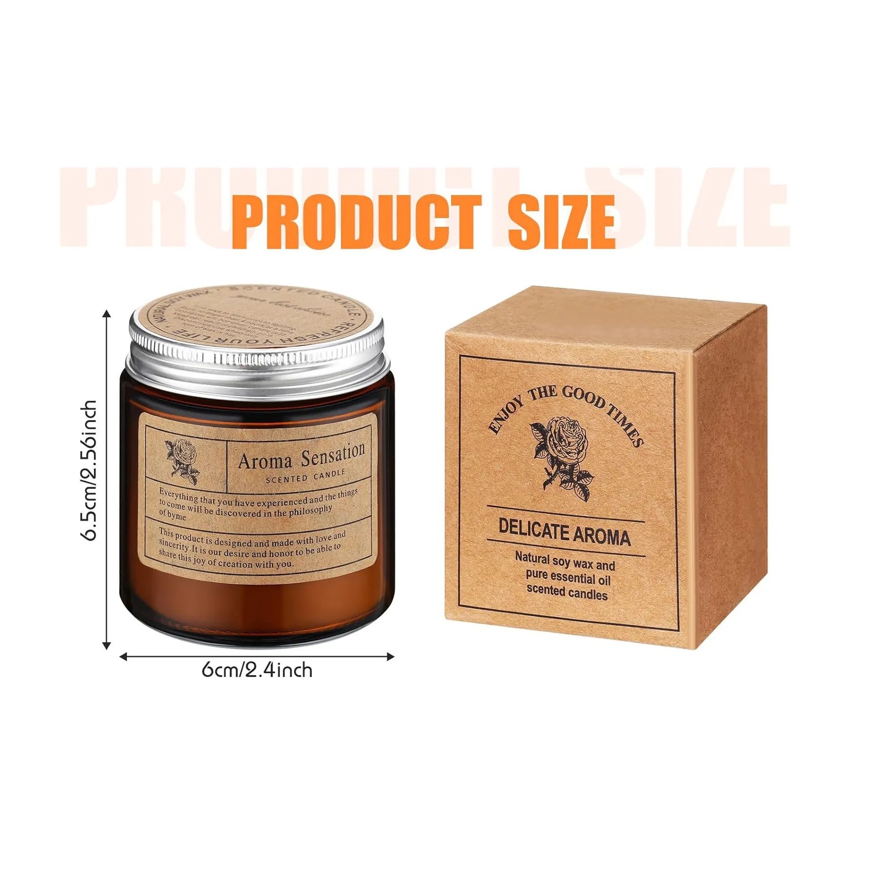 Candles for Home Scented Aromatherapy Gifts 12