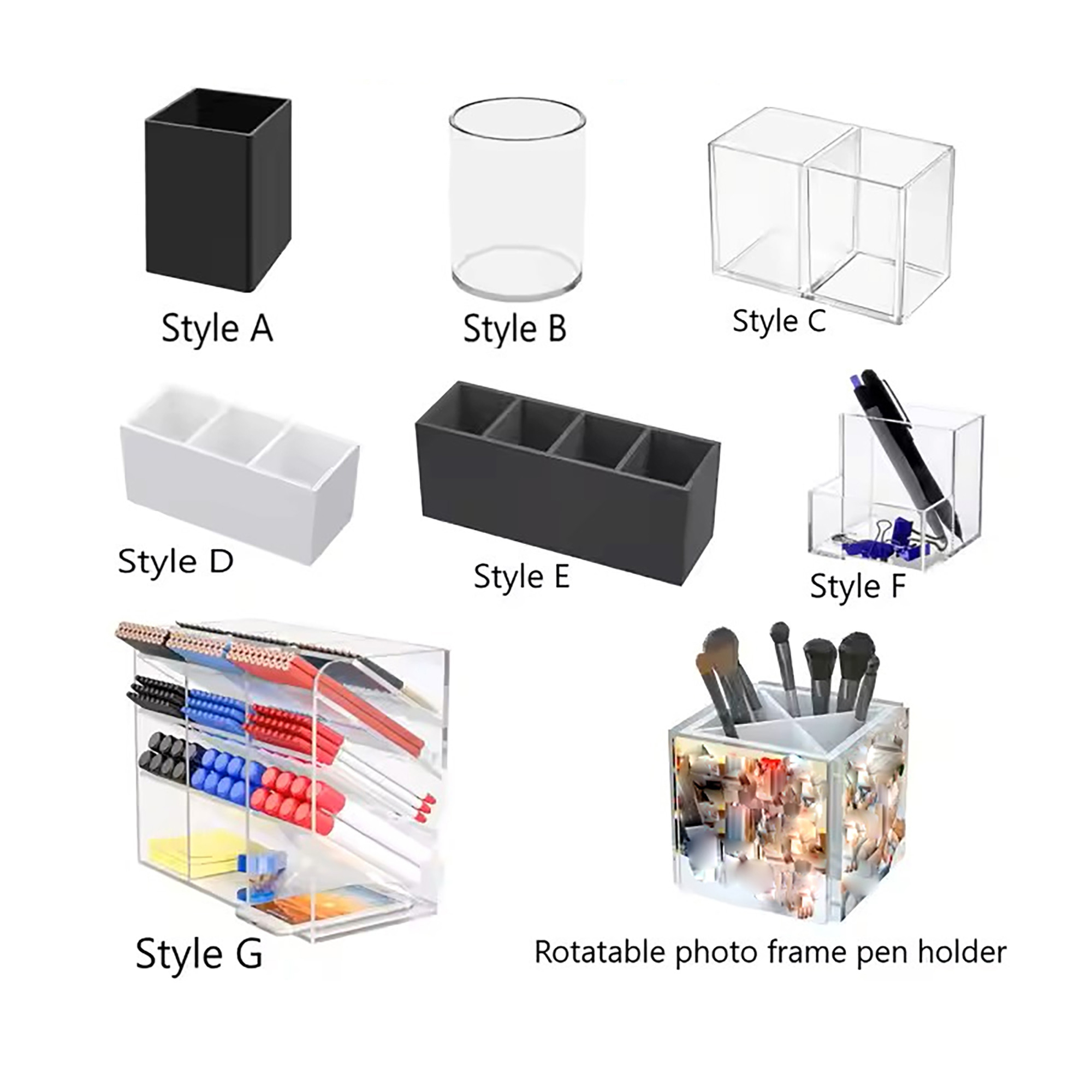 Desk Accessory Pen Holder 5