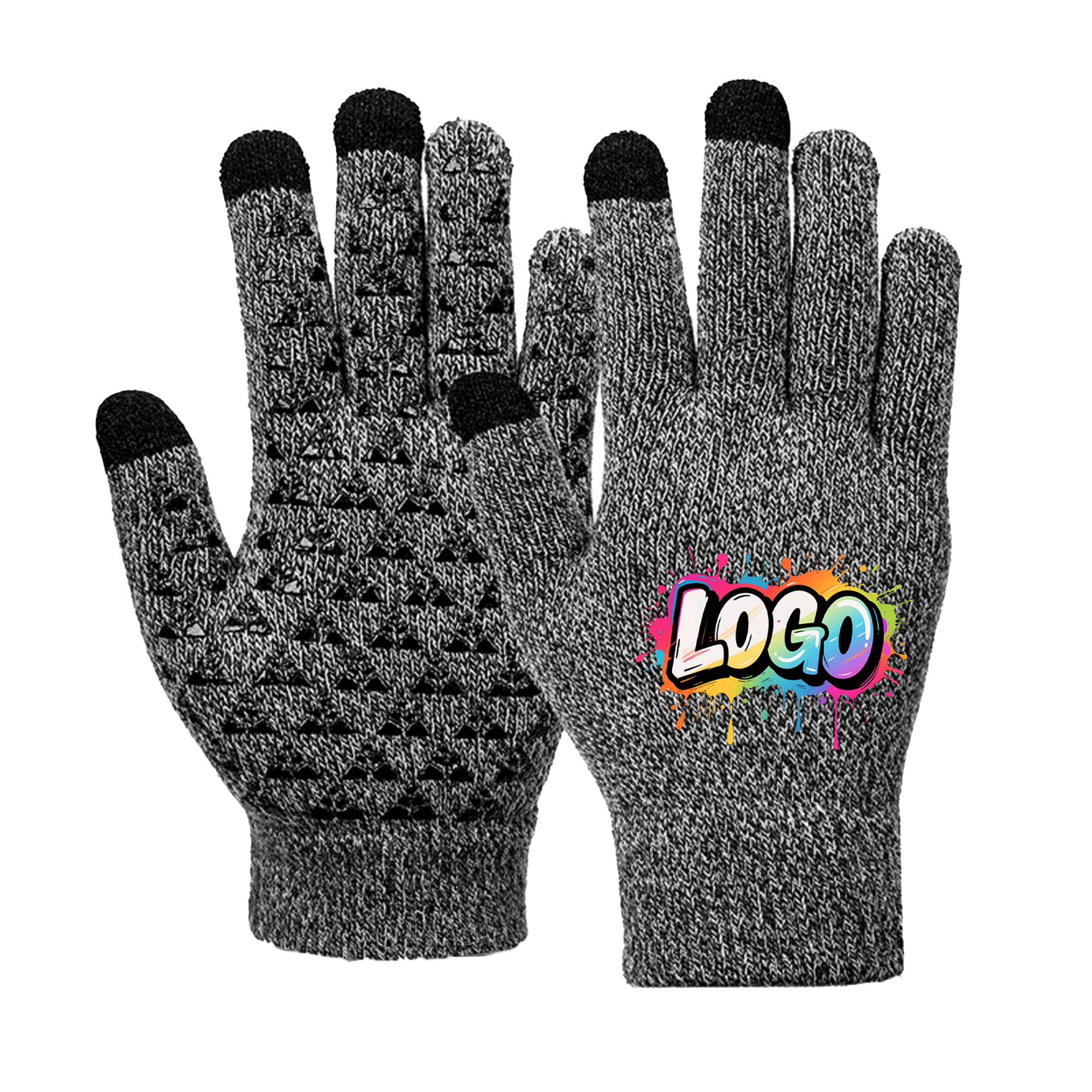 Winter Warm Knit Touchscreen Gloves 11