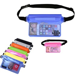 PVC waterproof waist bag outdoor sports bag