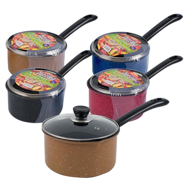 6" Saucepans with Lid - Four Colors 3