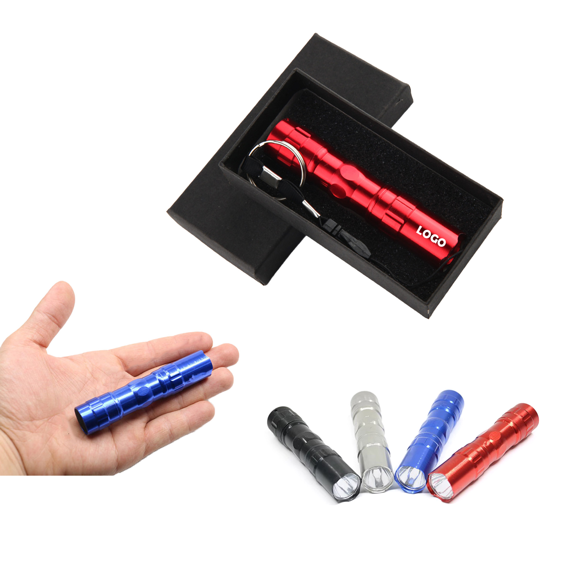 Waterproof Strong Light Small Flashlight