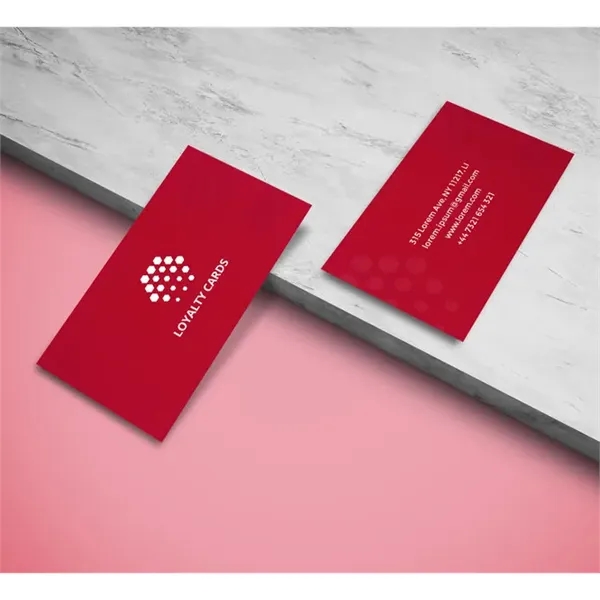 Loyalty Cards (3. 5" x 1. 75") for employee onboarding gifts