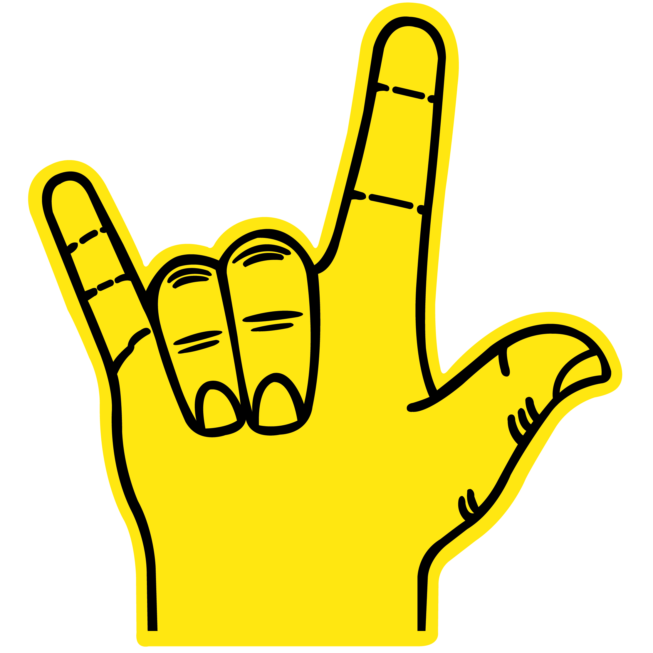Foam Love Hand 63