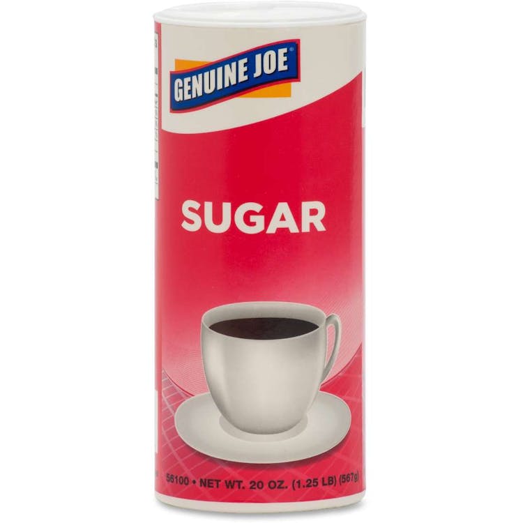 Genuine Joe Sugar Canisters - 20 oz 3 Pack 3