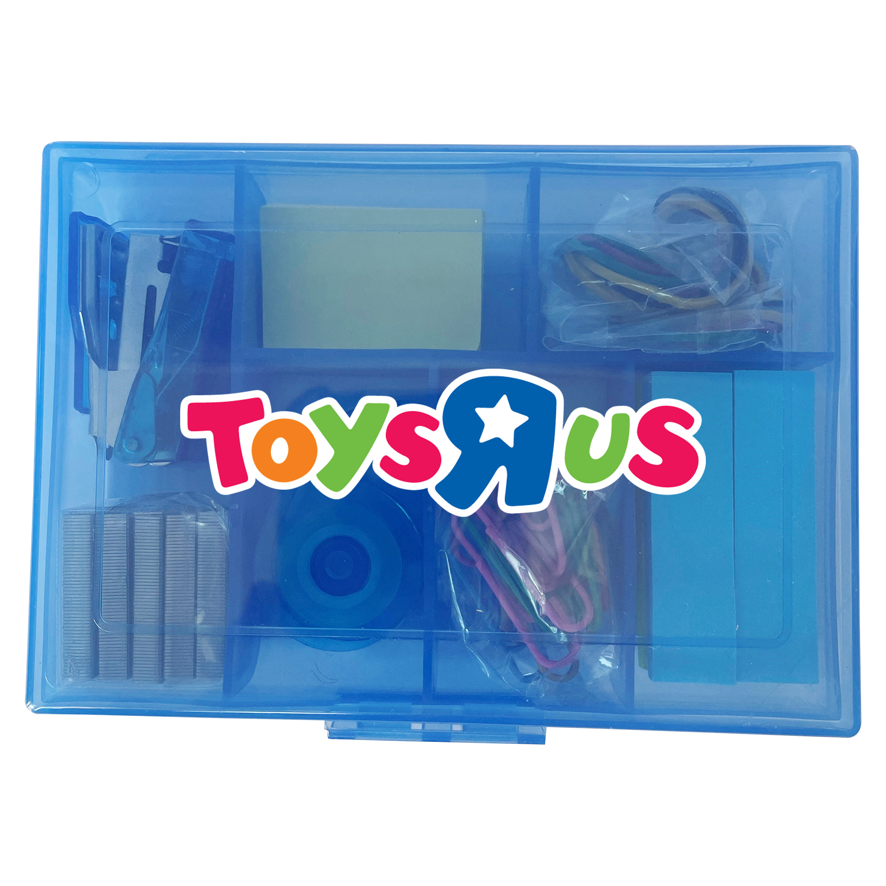 Back To School / Office Kit With Stapler, Staples, Sticky Notes, Rubber Bands, Paper Clips, And Tape 14