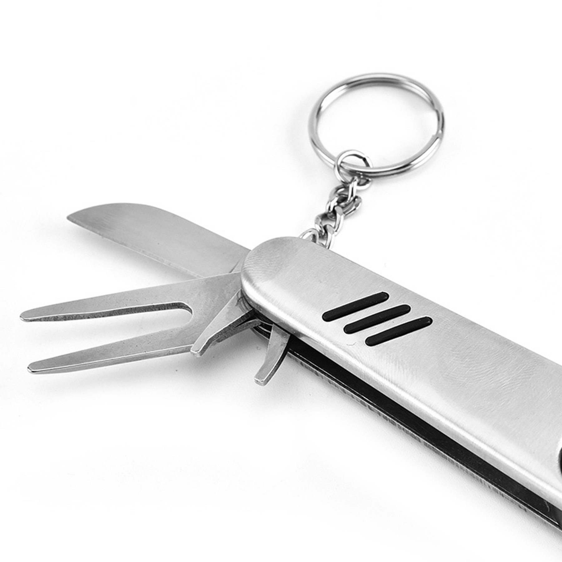 Stainless Steel 6 In 1 Golf Repair Divot Tool With Marker 8
