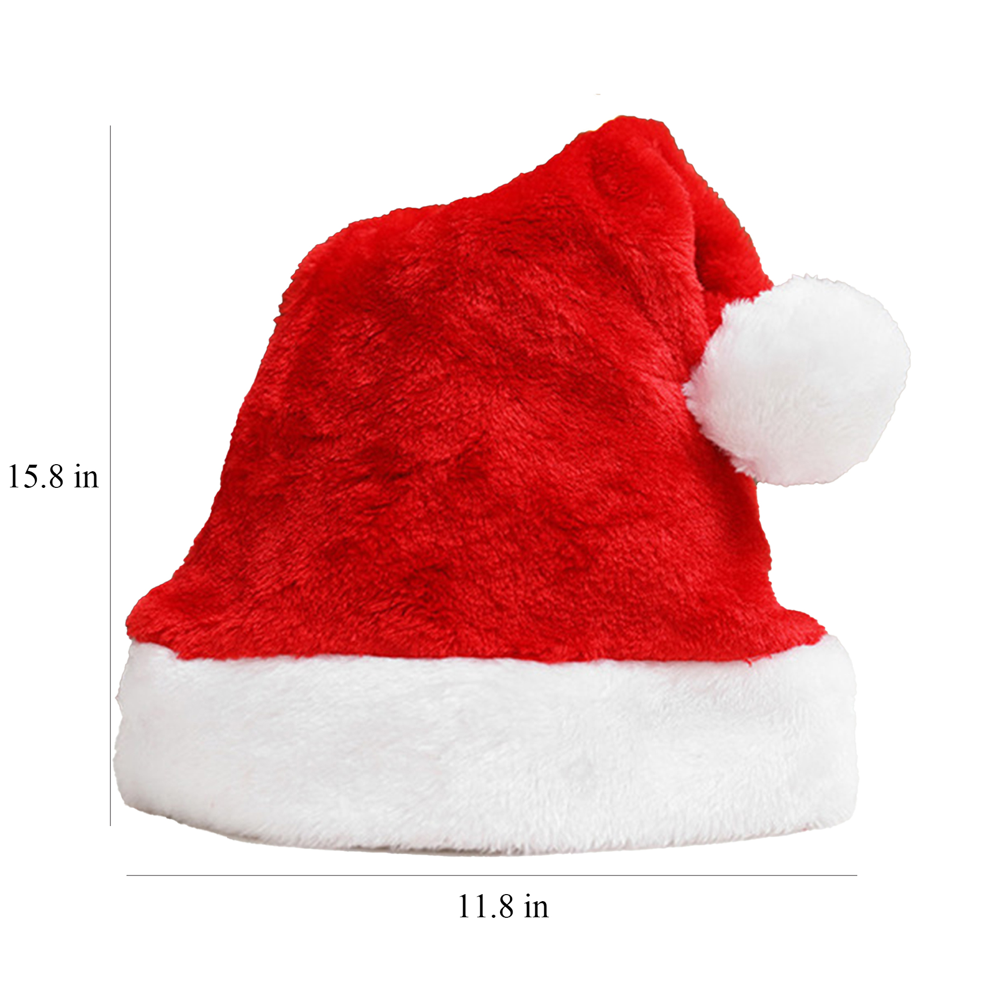 Adult Holiday Plush Hat 18