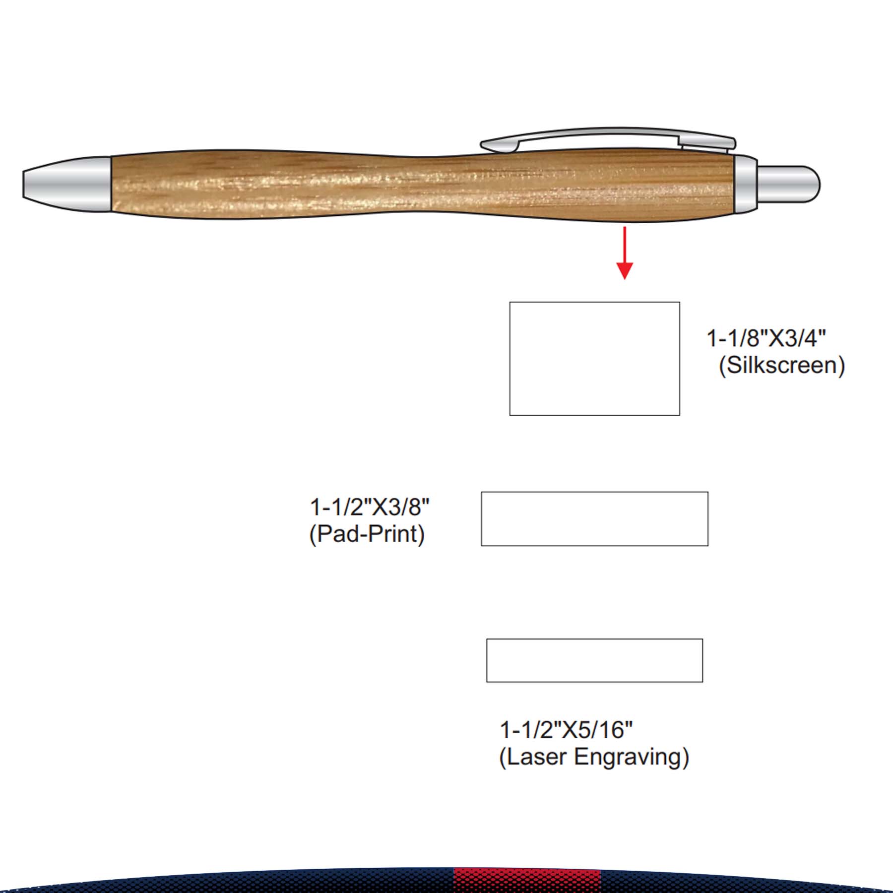 Blarney Bamboo Pen 12