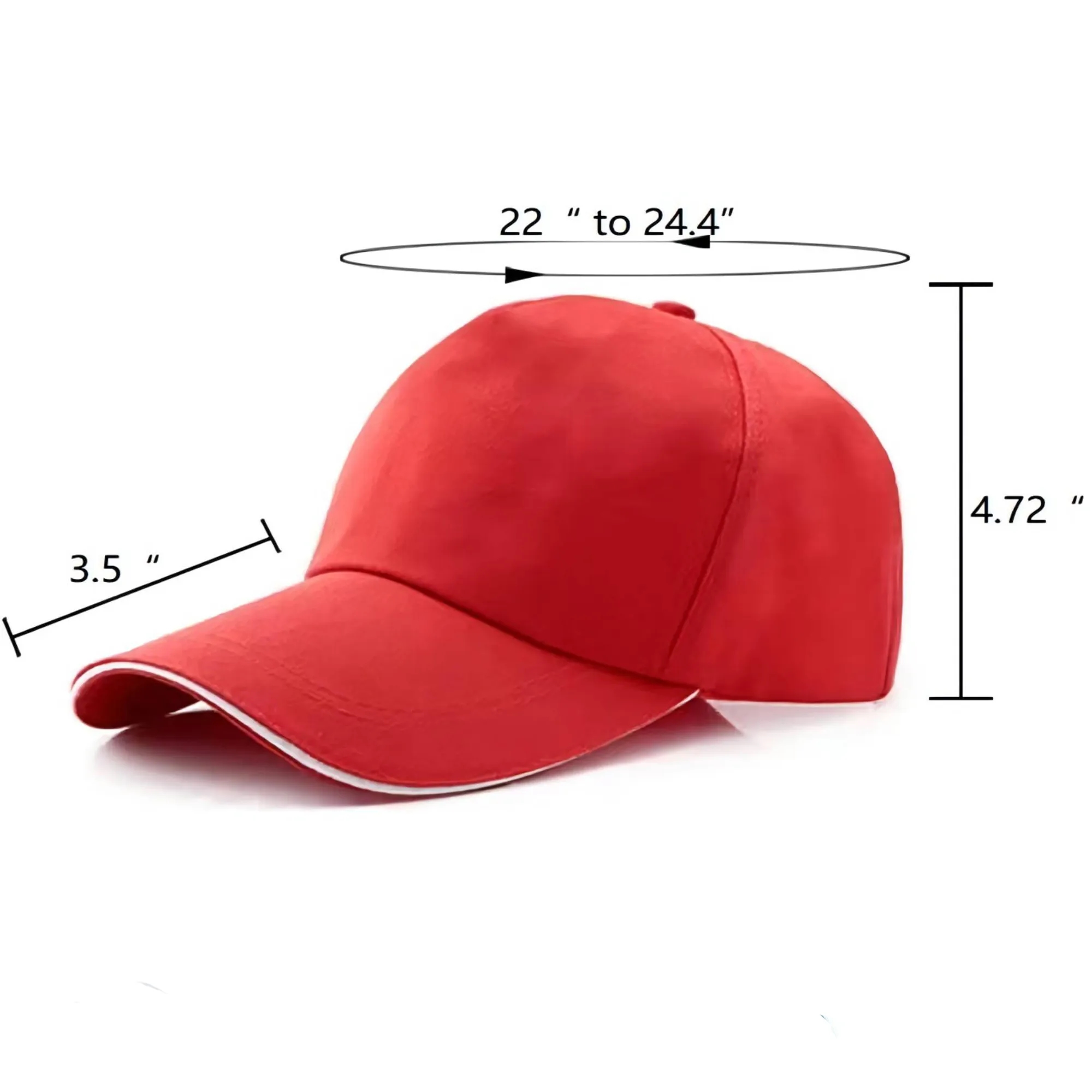 Breathable Sunscreen Baseball Cap MOQ 100PCS 10