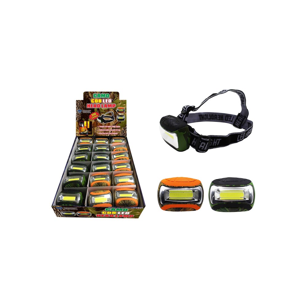 COB LED Head Lamps Assorted 3
