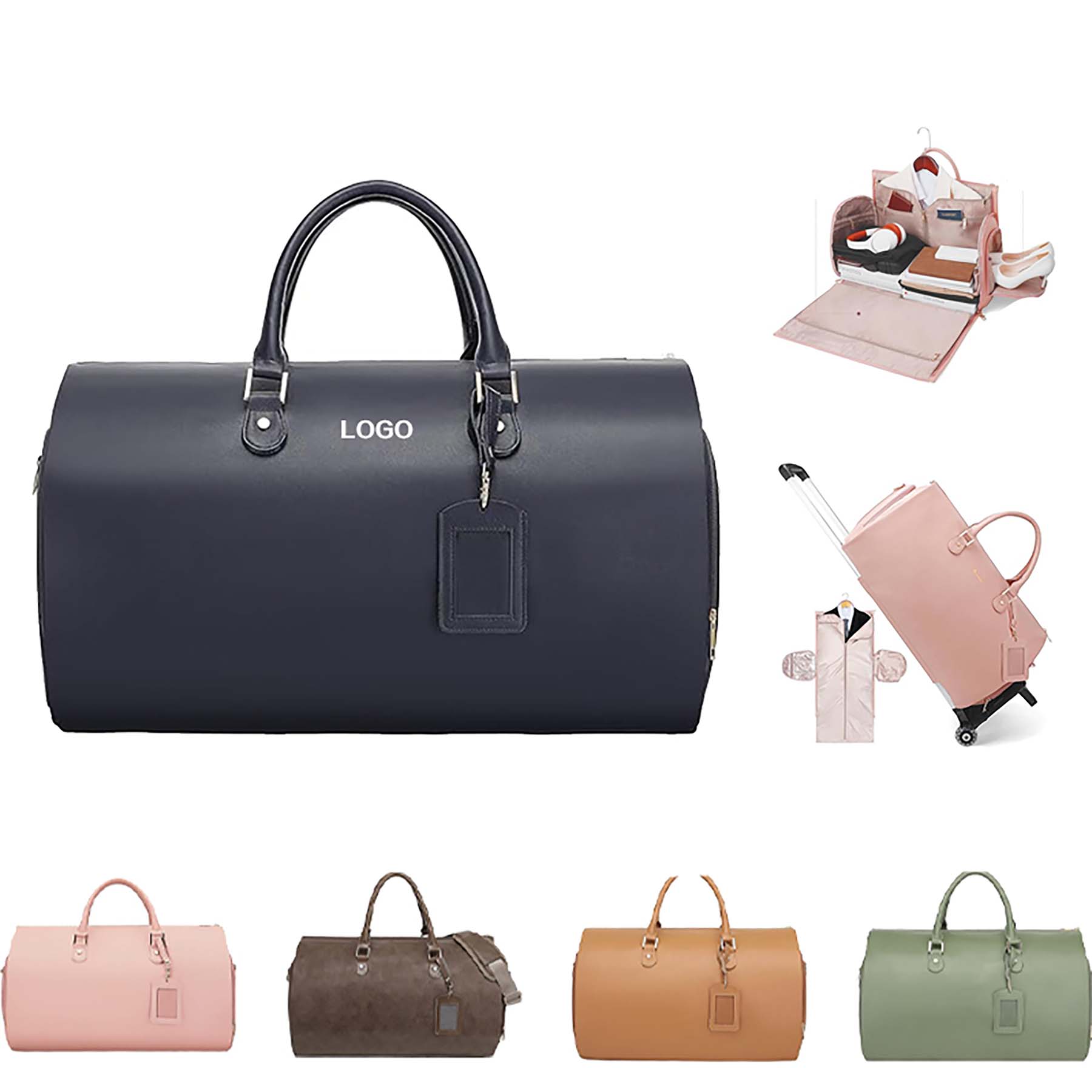Leather Garment Bag 16