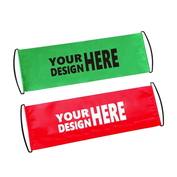 Custom Vinyl Blank Banner Pet for conference campaigns