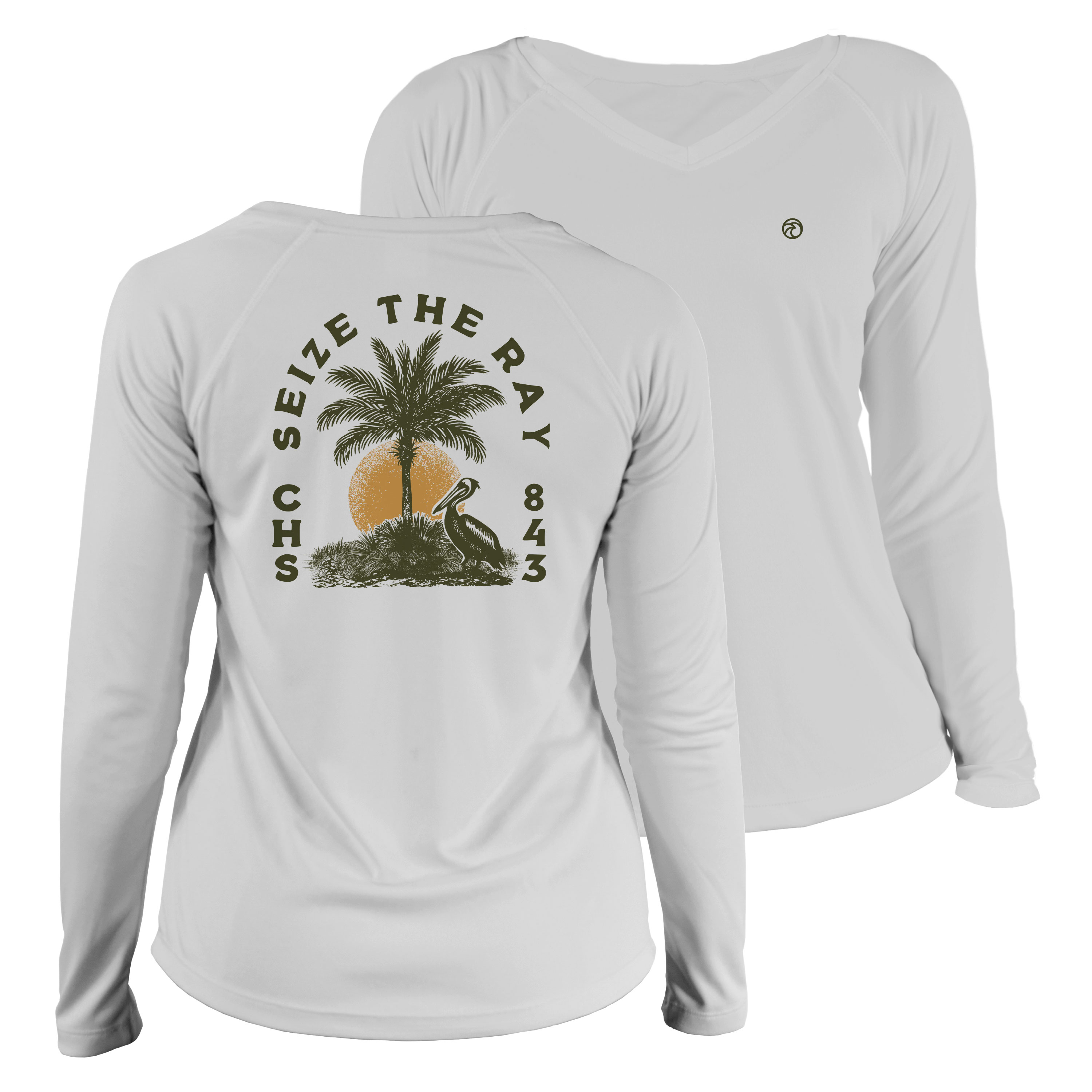 Vapor Apparel Women's Solar Long Sleeve V-Neck Shirt