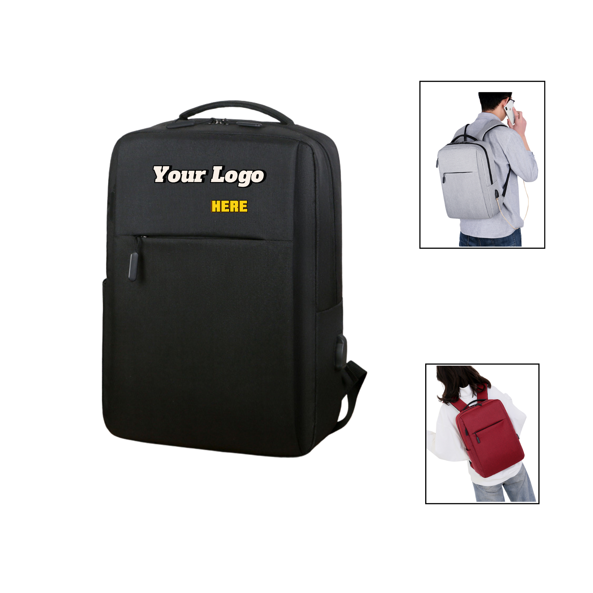 Stylish Minimalist Backpack with Ample Storage Space 3