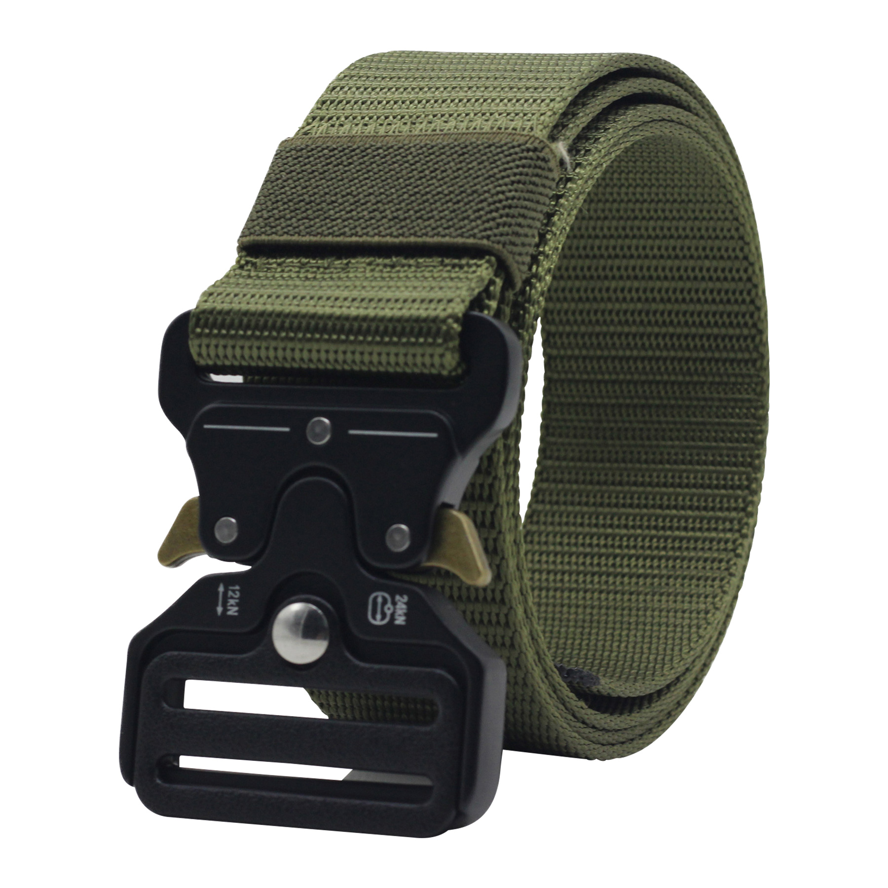 Alloy & Nylon Tactical Belt 12