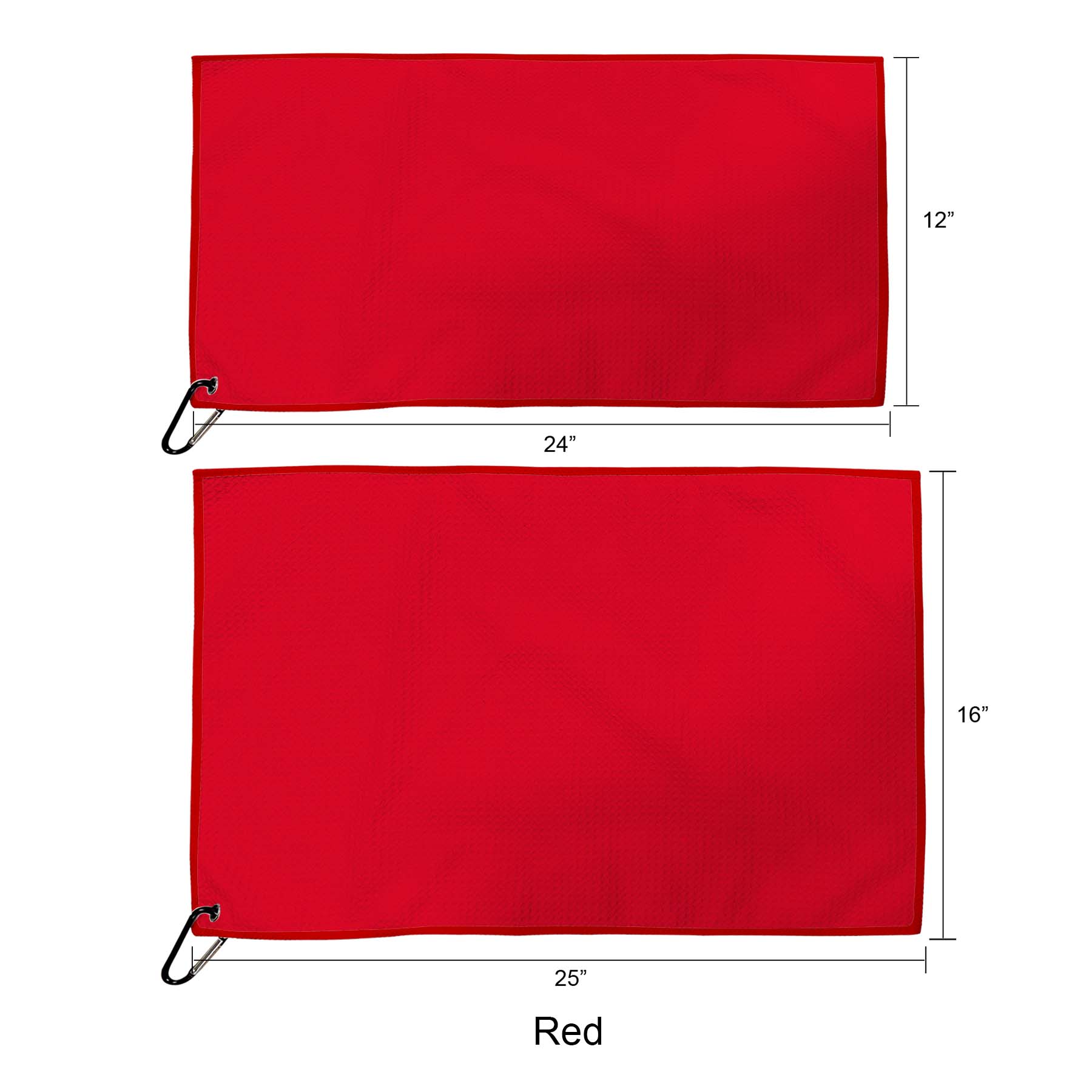 Free Shipping Full Color 400gsm Waffle Golf Towel 59