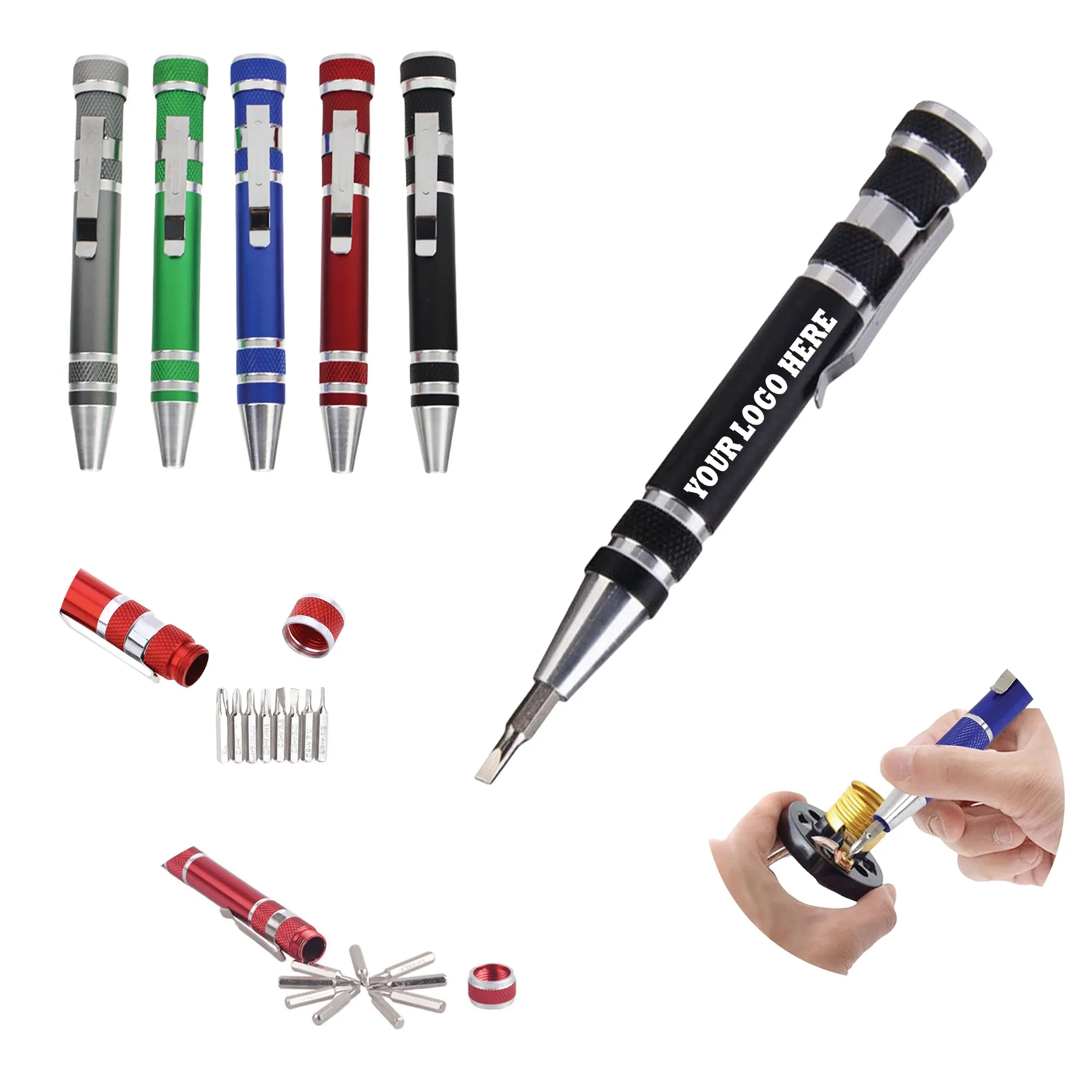8 In 1 Mini Magnetic Hand Pen Screwdriver Set 6