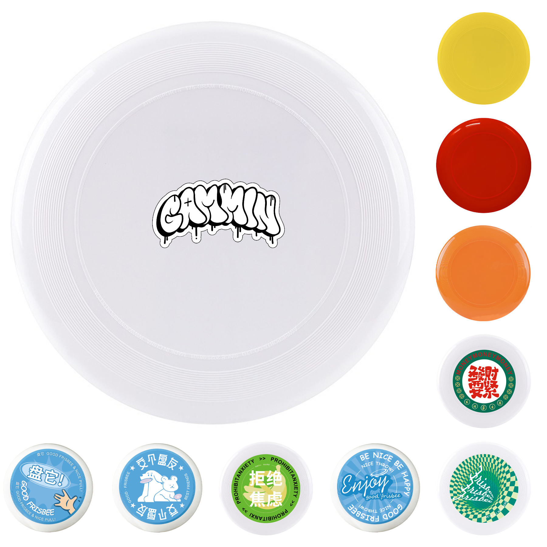 Outdoor Sports Athletic Slalom Frisbee 6