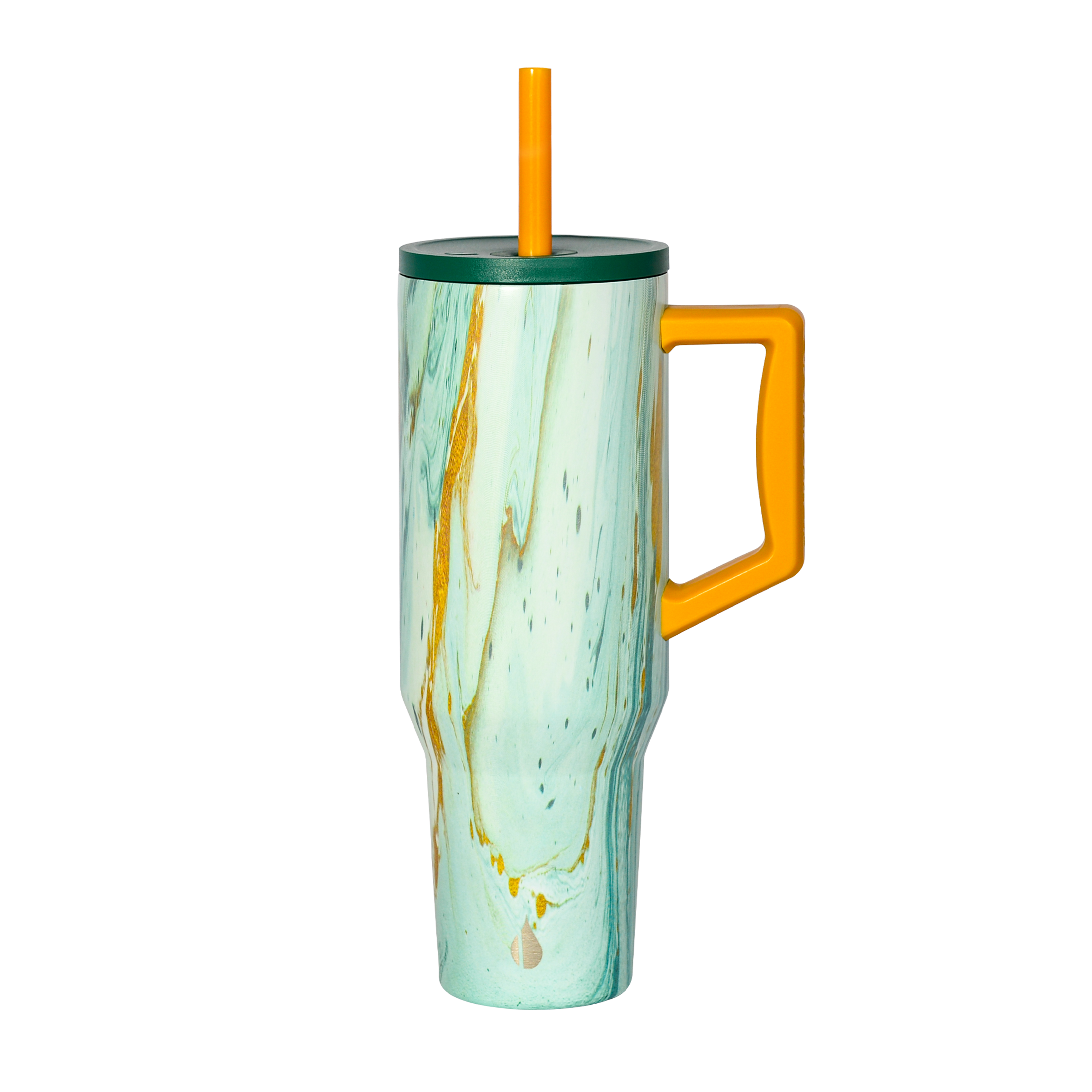 Elemental® Commuter 40oz Stainless Steel Tumbler with Handle and Straw 44