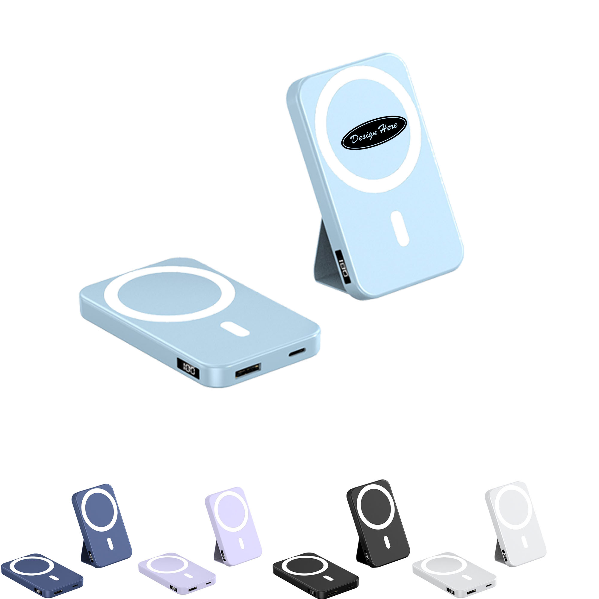 High-Quality MagSafe Portable Charger with Stand & Quick Charging