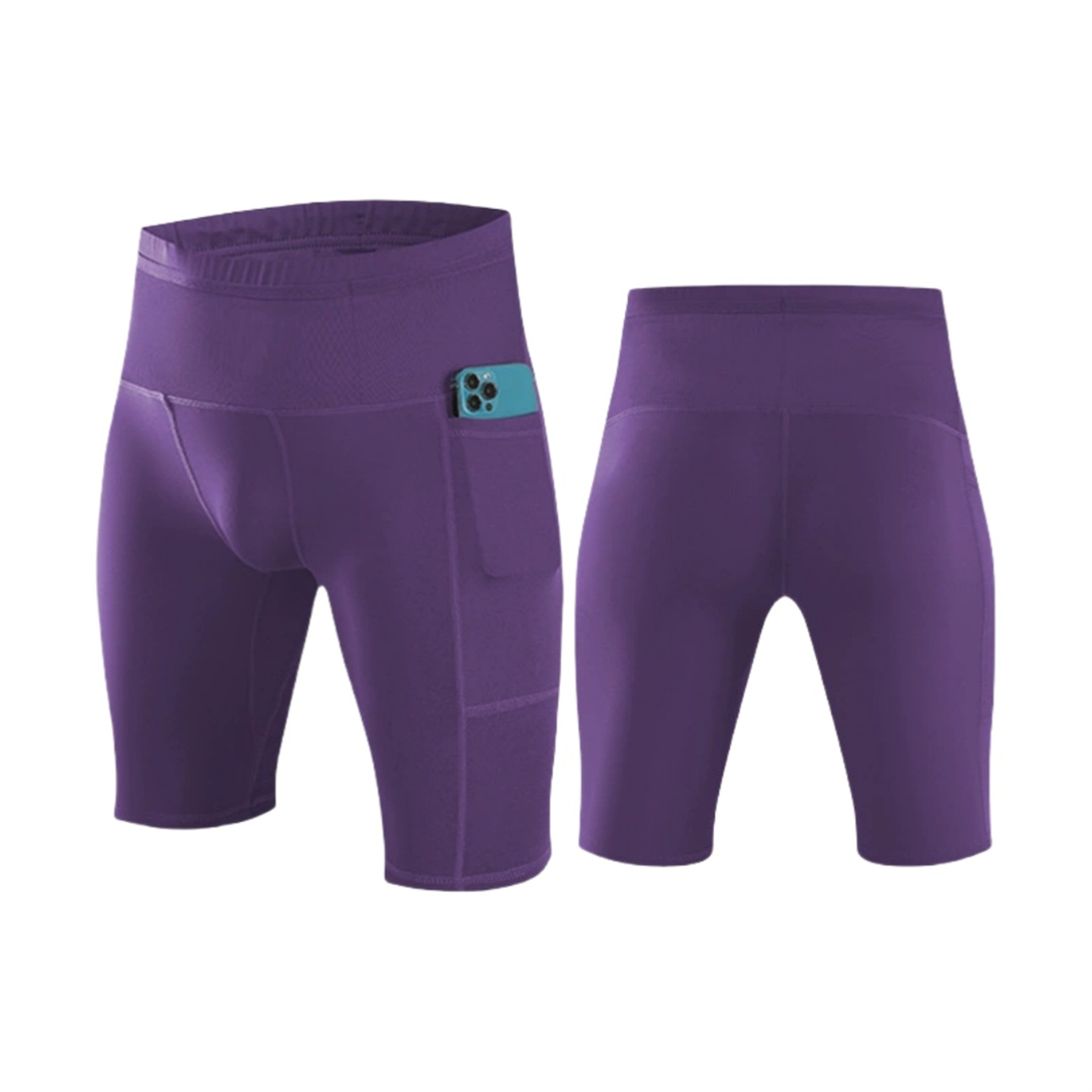 Men's Sports Elastic Short 16
