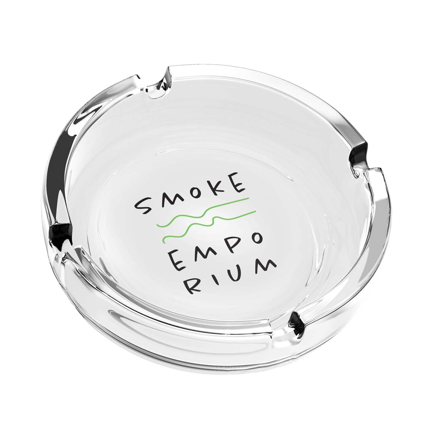 Glass Ashtray with Full Color Imprint 2