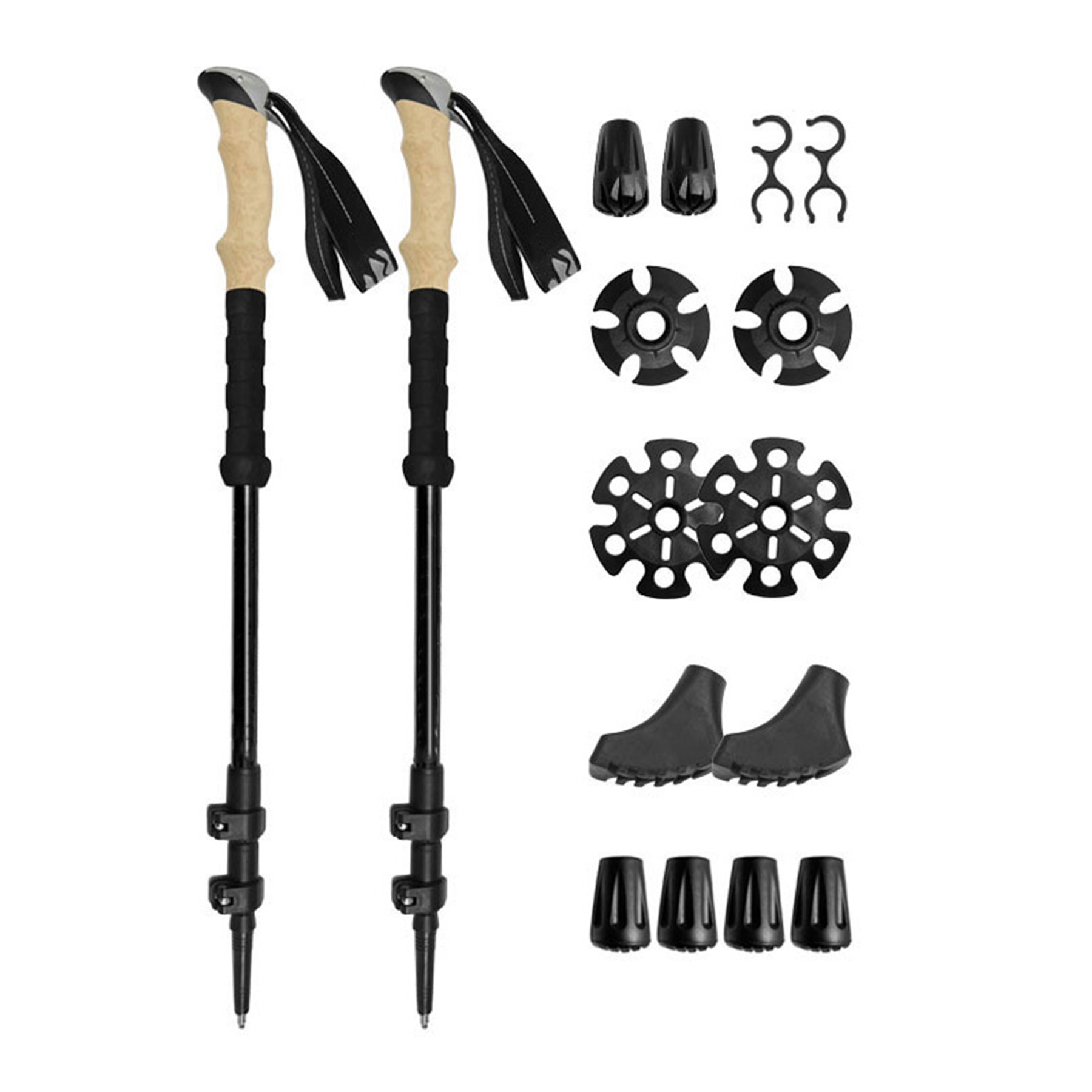 Super Strong Telescopic Hiking Pole 38