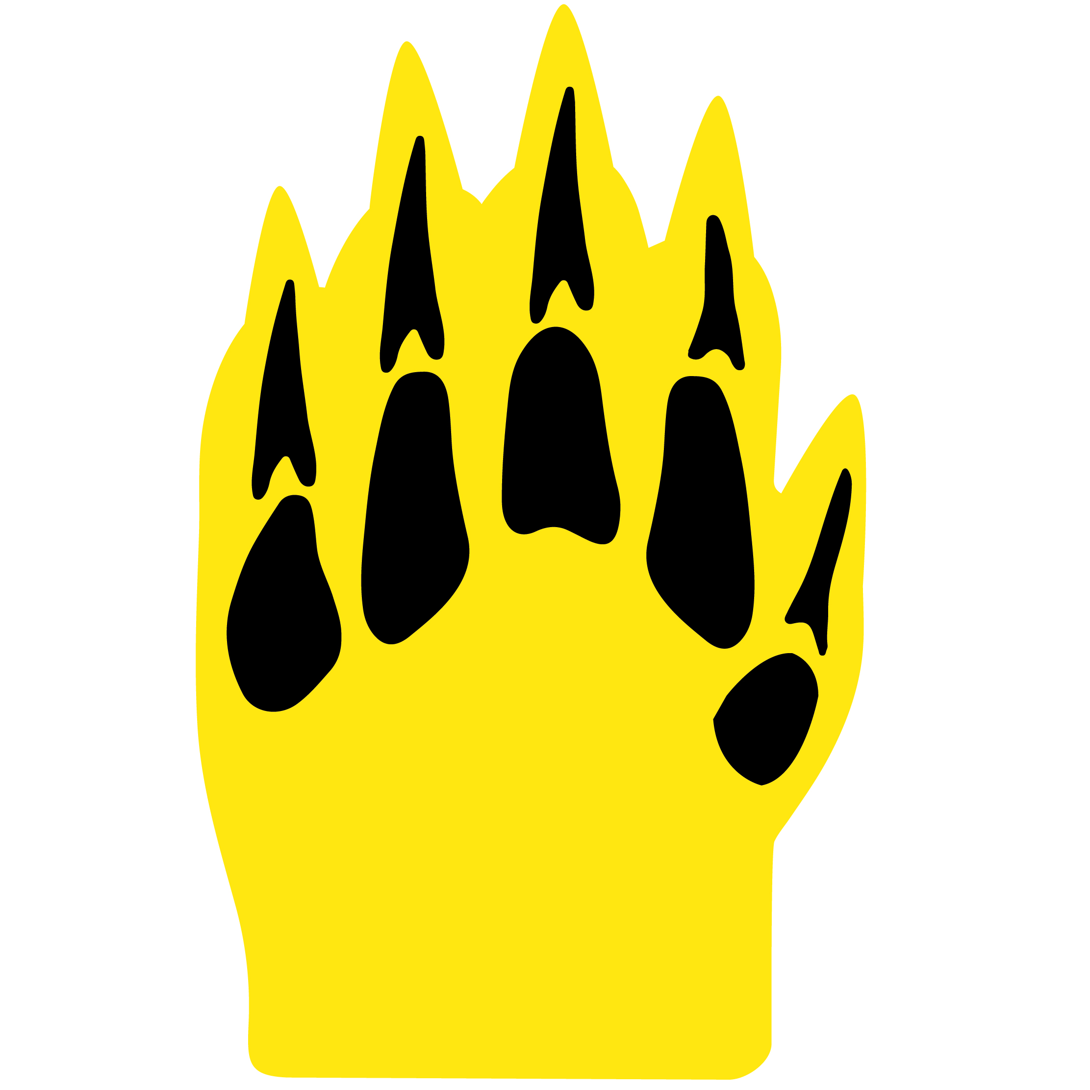 Foam Dinosaur Claw Mitt 51