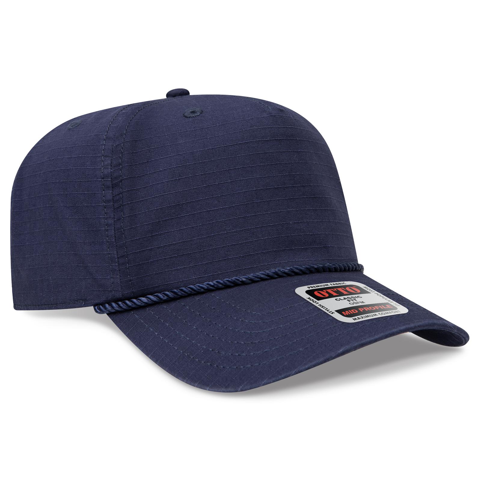 OTTO CAP® 5 Panel Mid Profile Baseball Hat 9