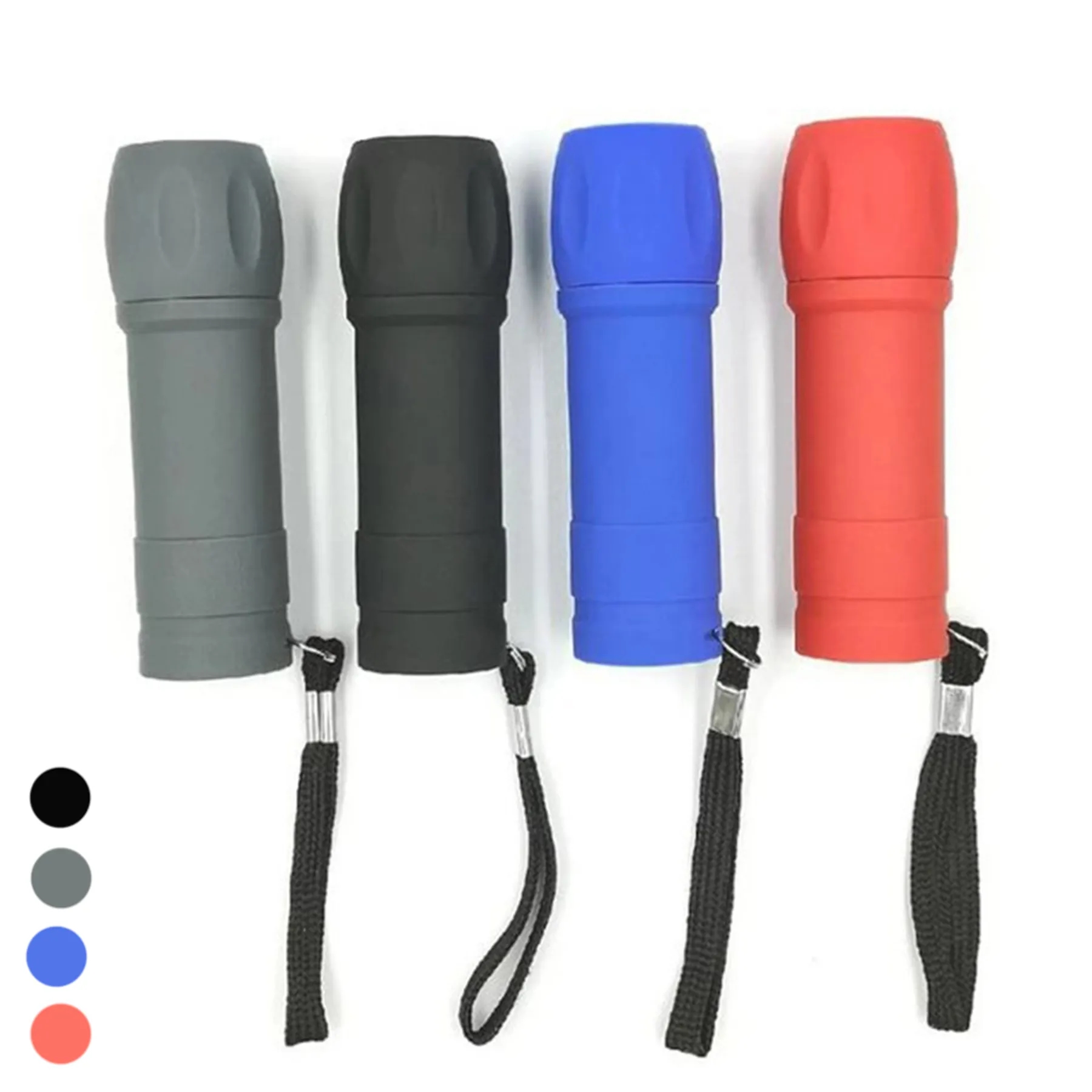 Four-color Optional High-power Emergency Flashlight