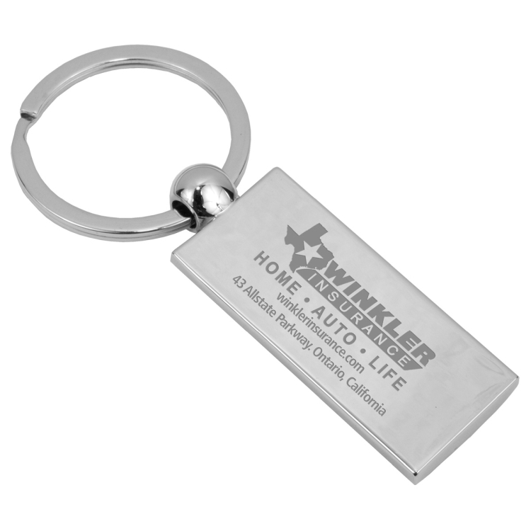 "Era" Laser Engraved Metal Key Holder 1139