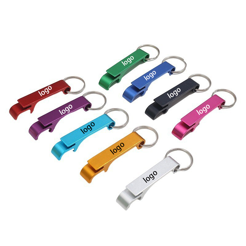 Aluminum Alloy Bottle Opener Keychain