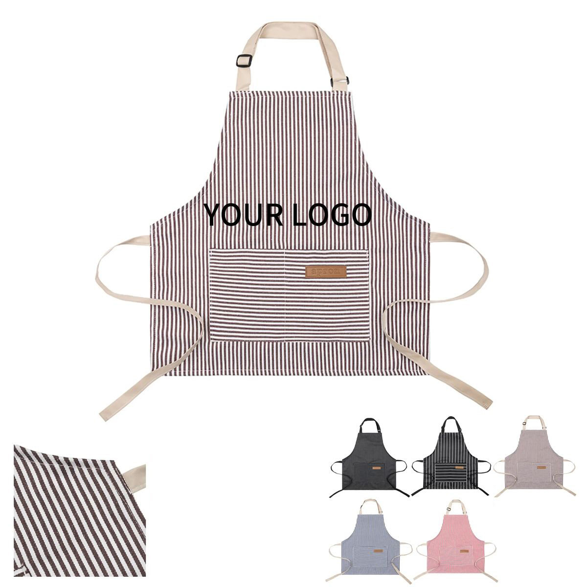 Kids Apron with Pockets for Kitchen or Classroom