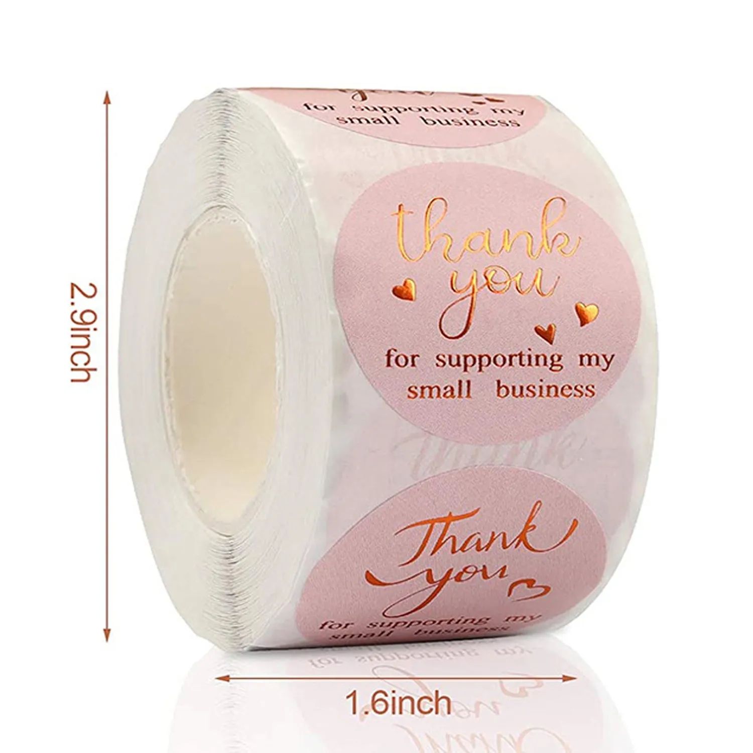 Thank You Adhesive Label Stickers 5