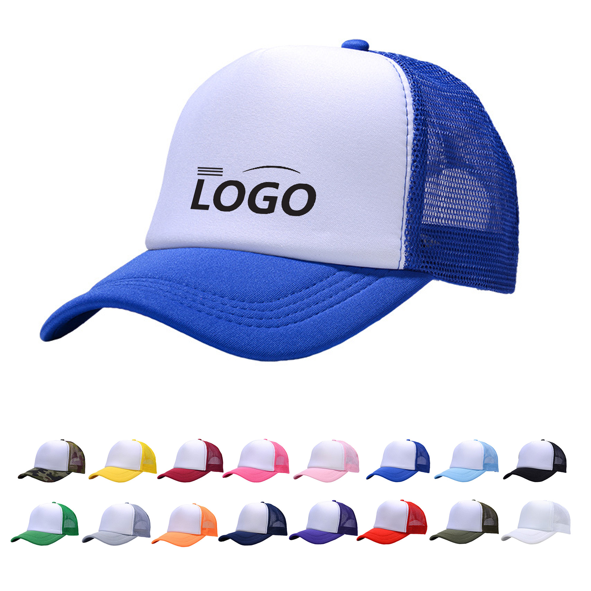 Mesh Trucker Cap Custom Logo Embroidered